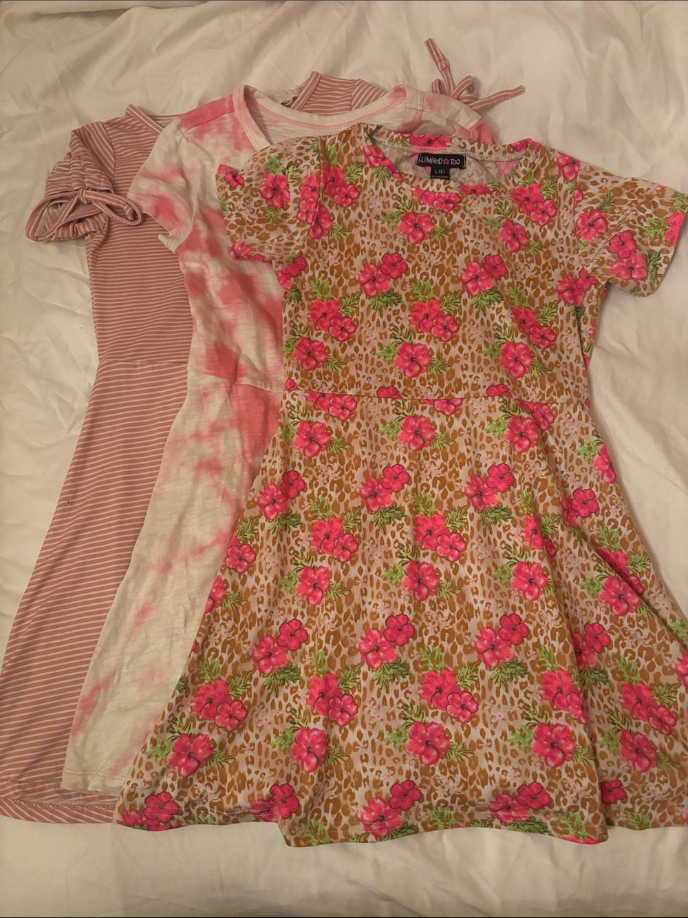 3-pack short sleeve girls dresses size 6 and gap s